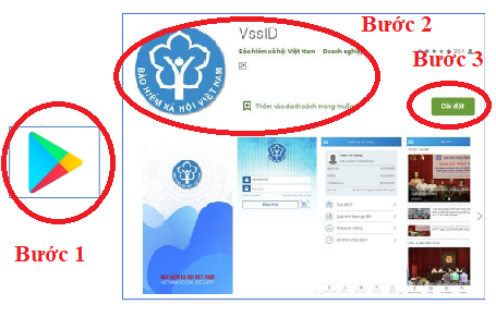 Tra bảo hiểm xã hội trực tuyến bằng điện thoại chỉ với ứng dụng VssID hệ điều hanh Android