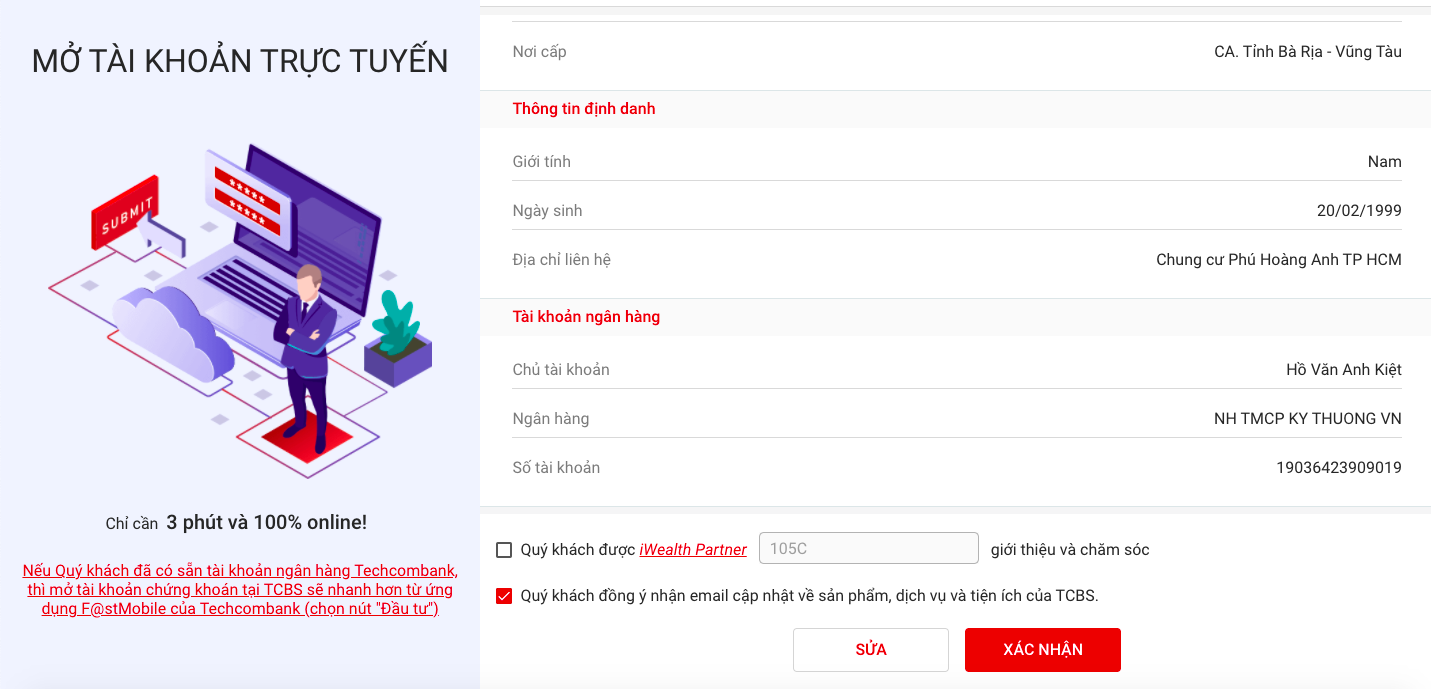 Hướng dẫn mở tài khoản chứng khoán Vingroup 4