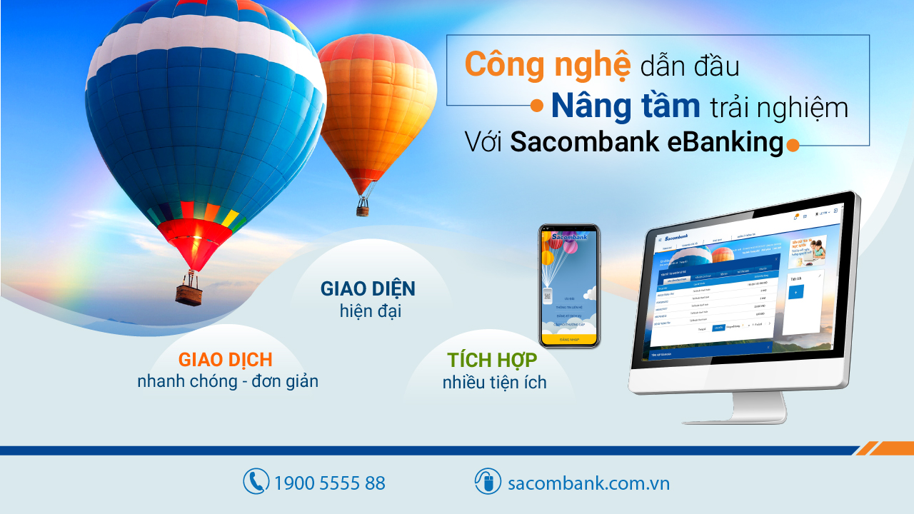 Sacombank - Ngân Hàng TMCP Sài Gòn Thương Tín - Sacombank eBanking