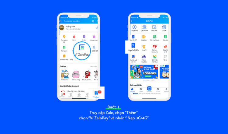 Các bước đăng ký mạng Mobie qua Zalo | ZaloPay