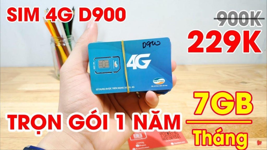 Sim Dcom 4G của Viettel với chi phí sử dụng  tiết kiệm (Nguồn: youtube.com)