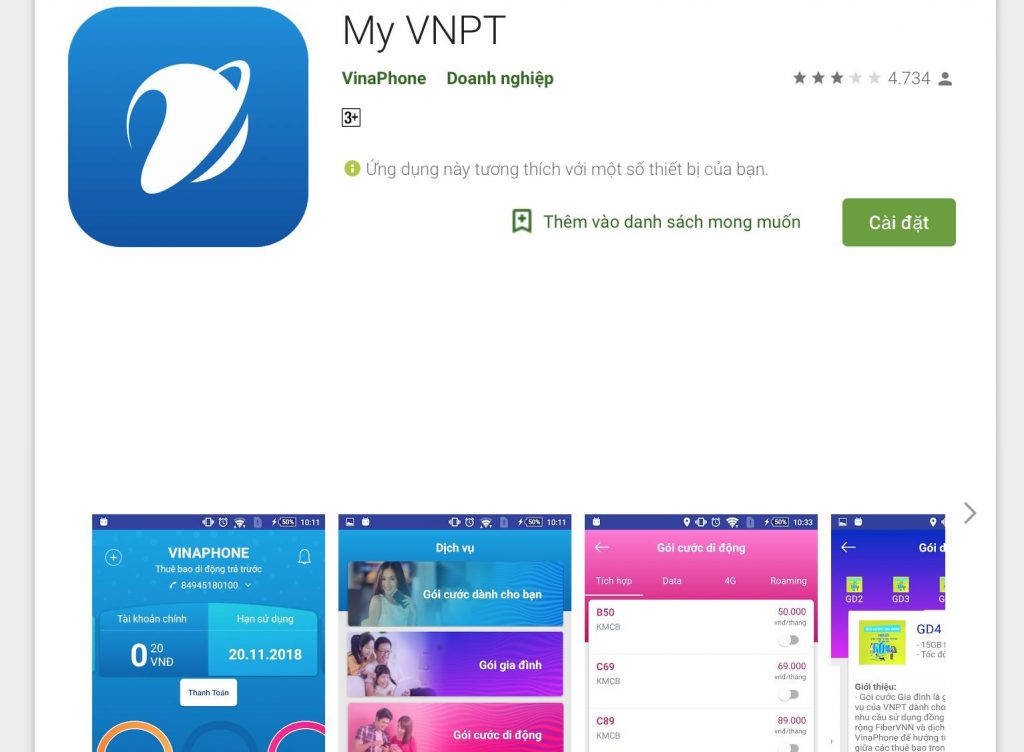Ứng dụng My VNPT (Nguồn: techtimes.vn)