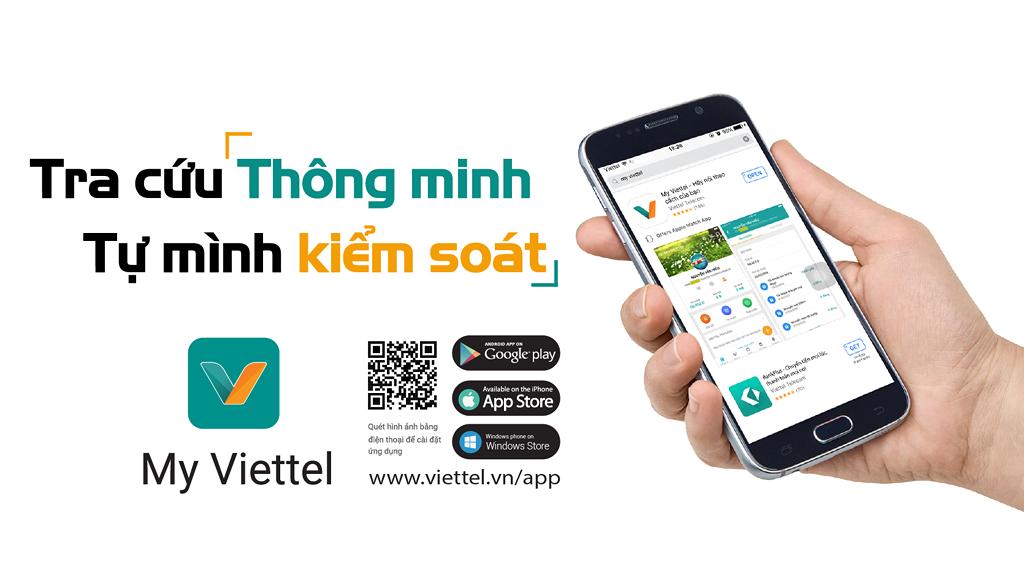 Sử dụng ứng dụng quản lý thông tin của nhà mạng (Nguồn : nghenhinvietnam.com)