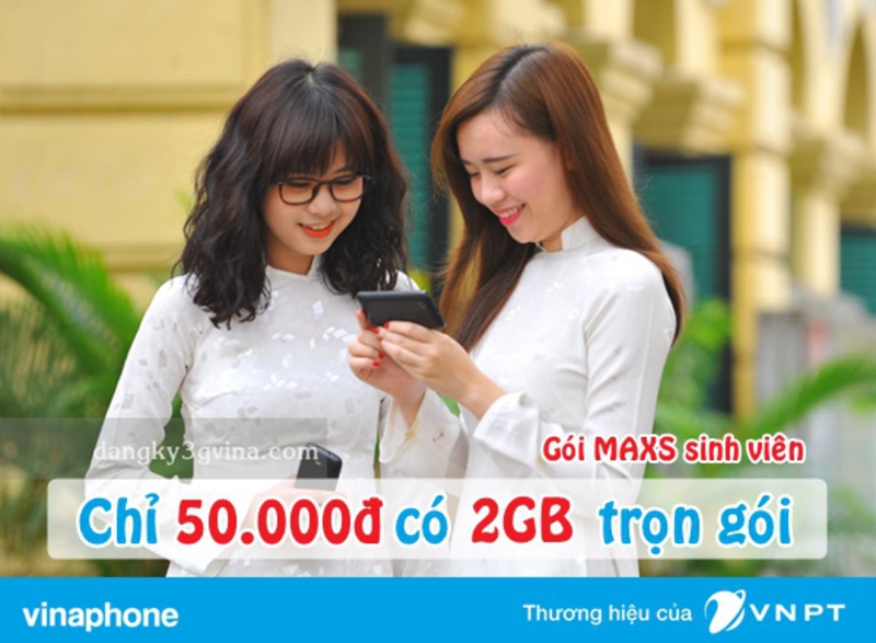 Ưu đãi của sim sinh viên Vinaphone  (Nguồn: Dangky3gvina.com)