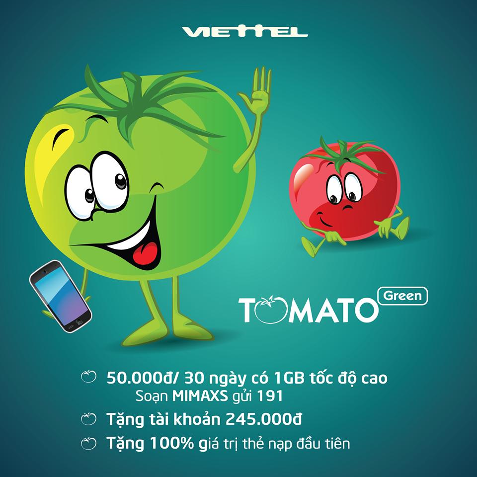 Gói Tomato của Viettel rất hấp dẫn (Nguồn: simdoanhnhan.vn)