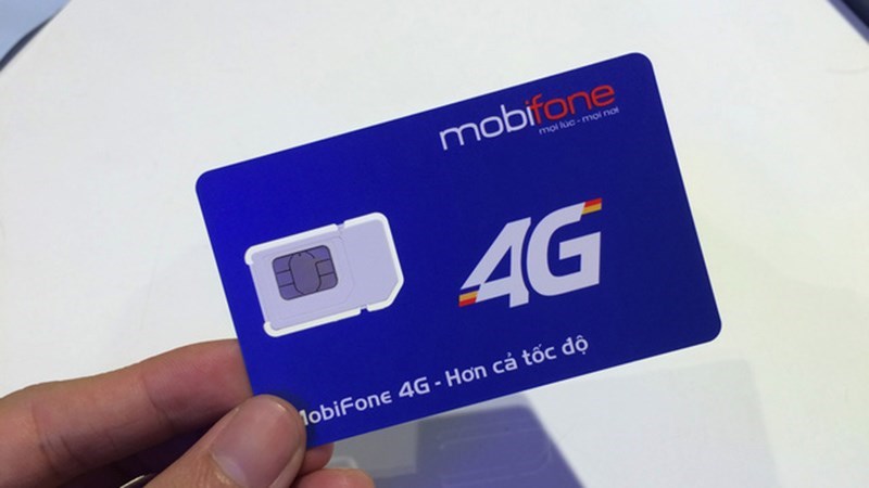 Sim 4G của nhà mạng Mobifone (Nguồn: 5giay.vn)