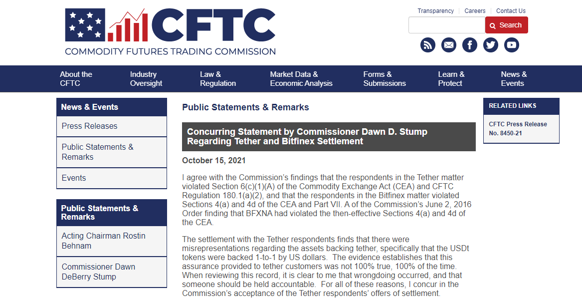 CFTC phạt Tether và Bitfinex 42.5 triệu USD - Money24h - 1