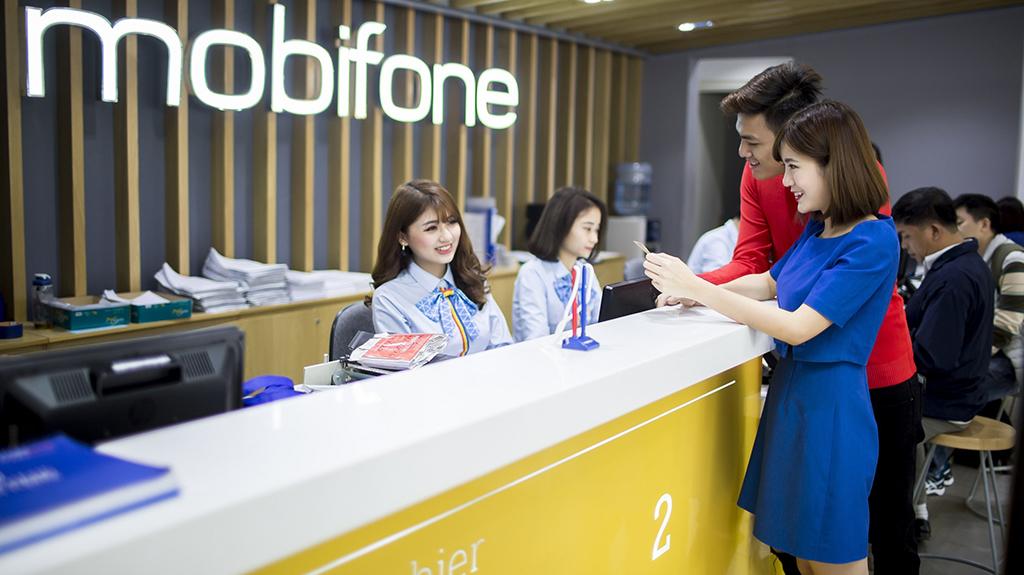Quầy giao dịch Mobifone (Nguồn: techrum.vn)