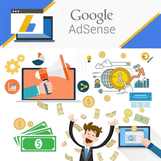 cách kiếm tiền trên mạng với Google Adsense