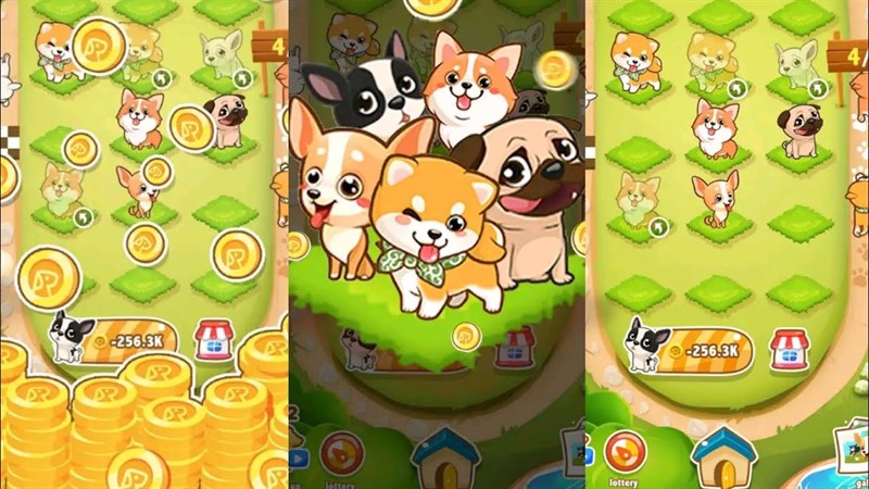 MoneyDog - Game nuôi chó kiếm tiền online