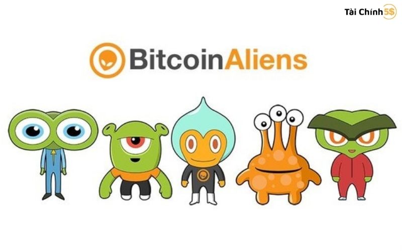 Game đào Bitcoin trên điện thoại Bitcoin Aliens
