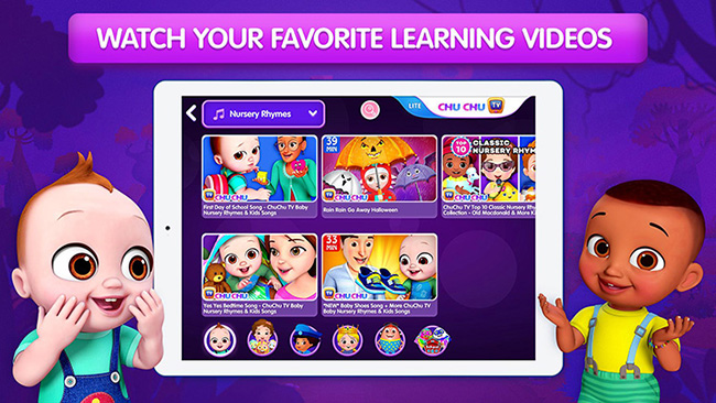 ChuChu TV Lite - App học tiếng Anh miễn phí cho bé