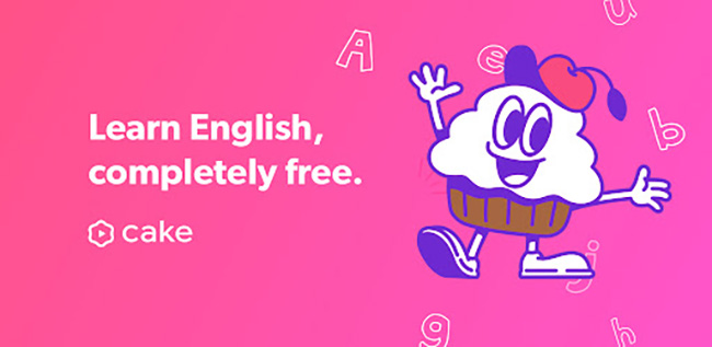 Phần mềm học tiếng Anh giao tiếp miễn phí - Cake