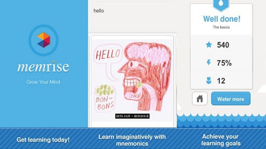 Memrise - App học từ vựng tiếng Anh theo chủ đề 