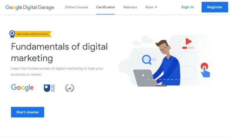 Khóa học Digital Marketing cơ bản - Google Digital Garage