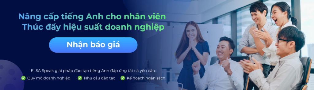 Chương trình đào tạo tiếng Anh doanh nghiệp hàng đầu | ELSA Speak