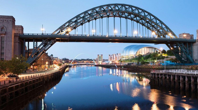 Cầu Tyne kết cấu thép một trong những biểu tượng nổi tiếng của thành phố Newcastle