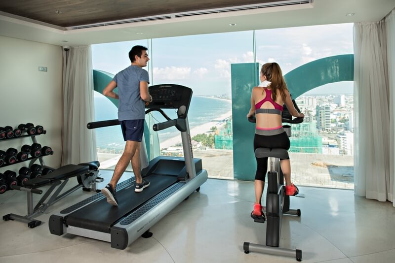Phòng Gym của khách sạn A La Carte