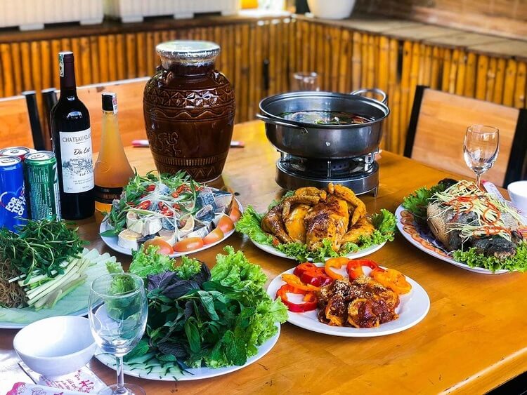 Ẩm thực Tây Nguyên đặc sắc của nhà hàng An Sơn Hồ