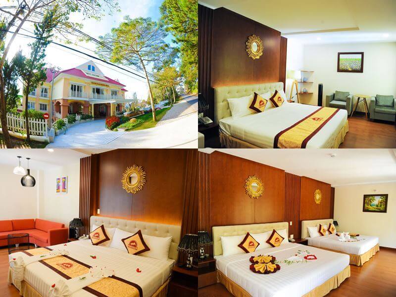 khách sạn 3 sao đà lạt gần trung tâm
