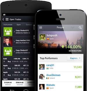 Chơi forex ảo trên sàn giao dịch xã hội Etoro
