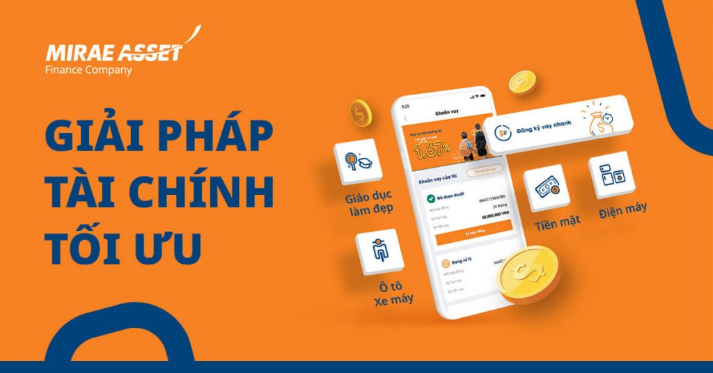 Vay tín chấp tiền mặt nhanh chóng qua Mirae Asset 