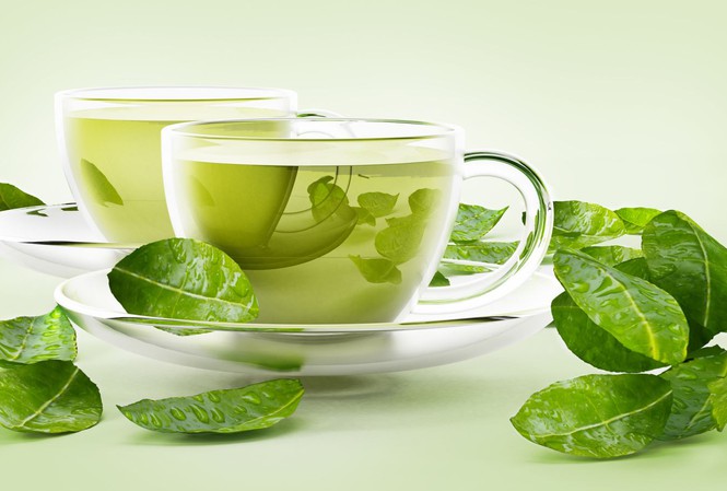 Trà xanh giúp thúc đẩy quá trình đốt cháy mỡ thừa