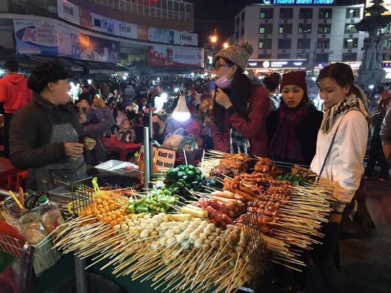 Check in chợ đêm Đà Lạt
