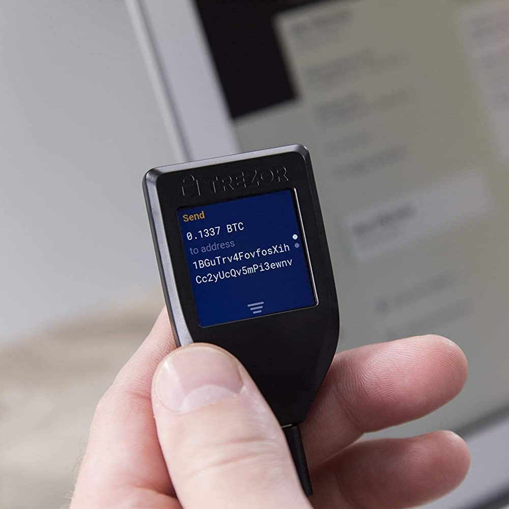 Ví lạnh Trezor được sử dụng phổ biến nhất hiện nay