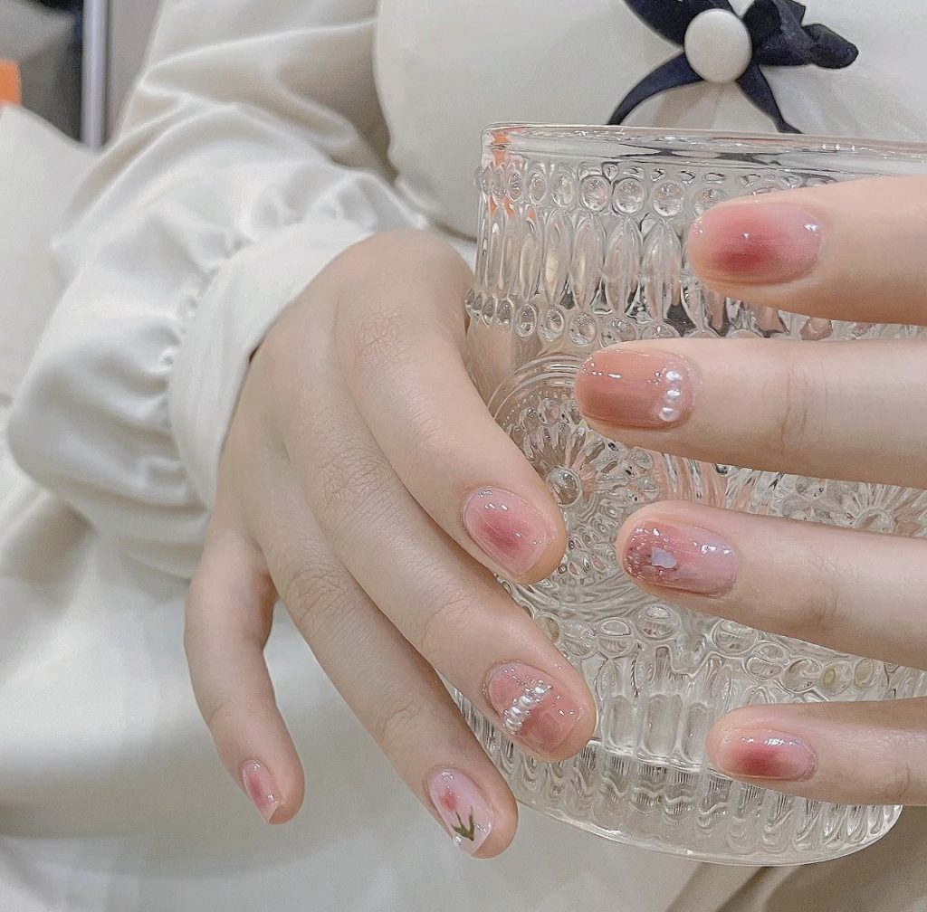 Làm nail đẹp chuẩn Hàn  Làm nail xinh vẽ họa tiết hot  YouTube