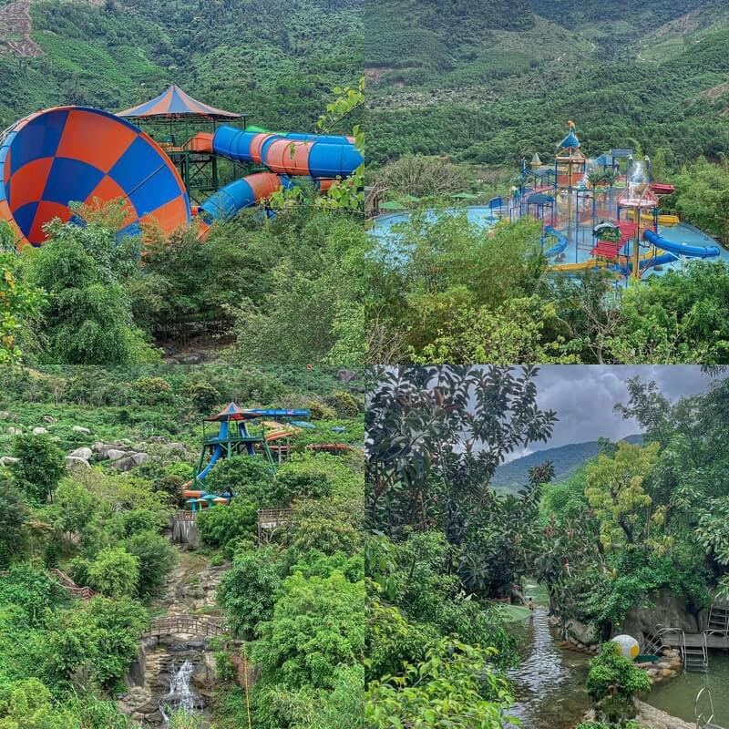 Không gian rộng lớn tại khu du lịch núi Thần Tài Đà Nẵng