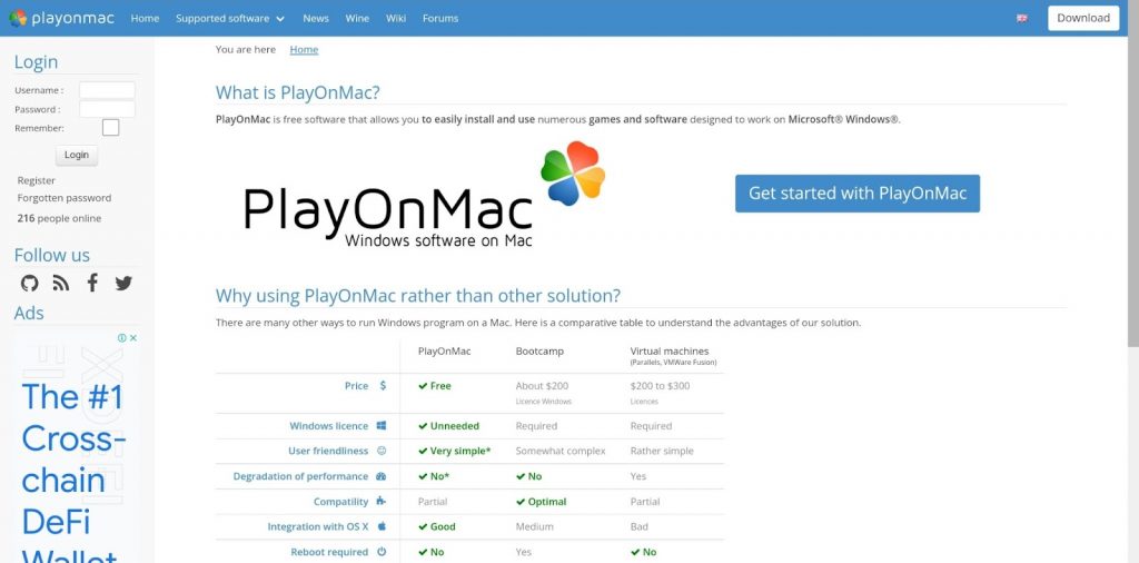 Tải PlayOnMac