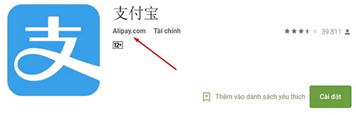 Tải Alipay trên hệ điều hành Android