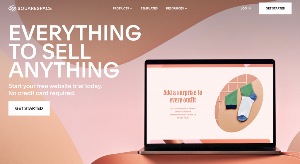 Squarespace helps your business with modern designs