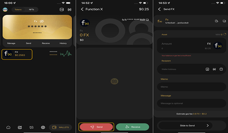 Cách chuyển token