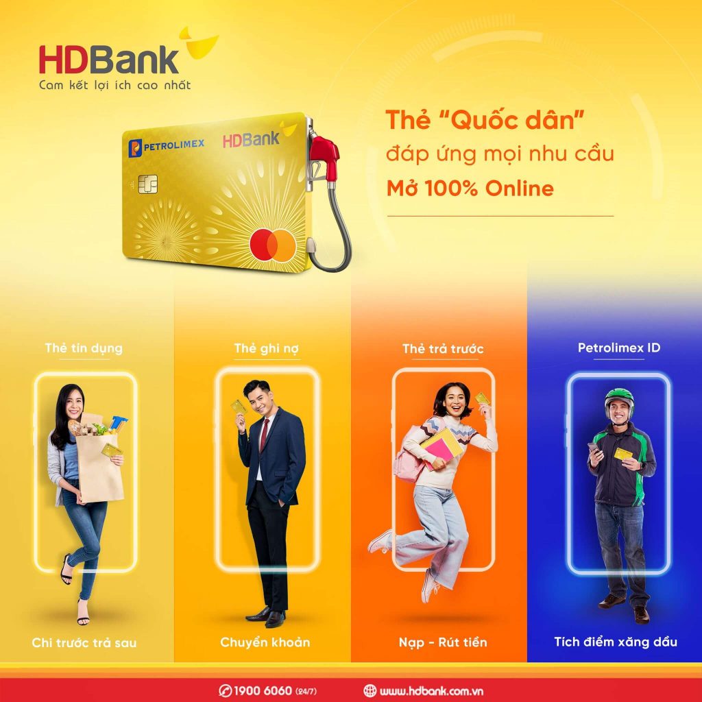 Đăng ký mở thẻ Mastercard online tiện lợi với HDBank