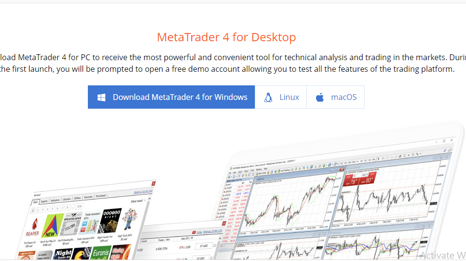 cách tải metatrader 4