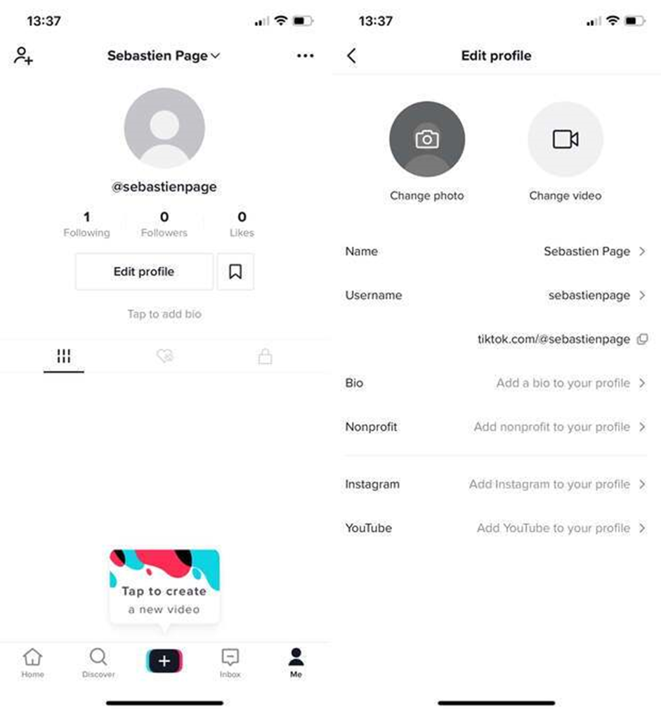Thực hiện các cách đổi tên TikTok với nhiều mục đích khác nhau