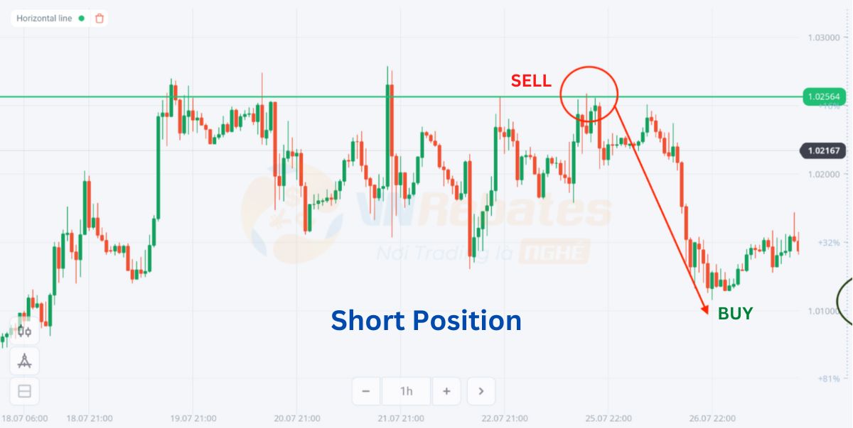 Lệnh short (short position) là gì