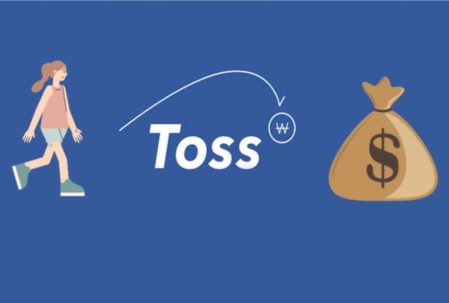 App Toss đi bộ kiếm tiền 