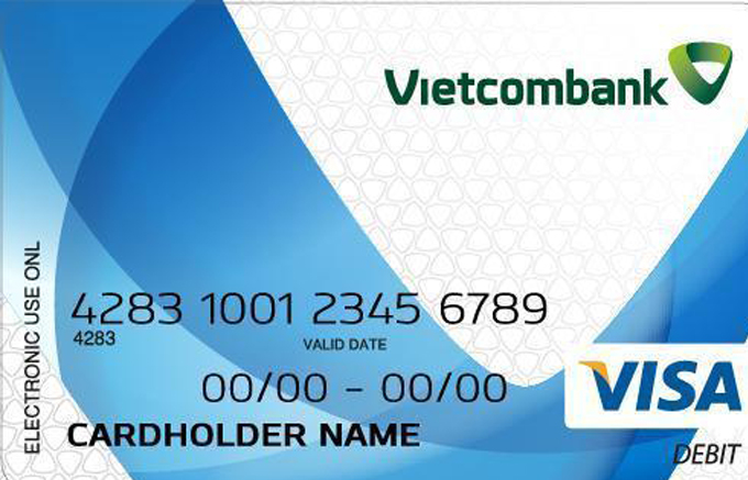 Các loại thẻ ghi nợ quốc tế Vietcombank