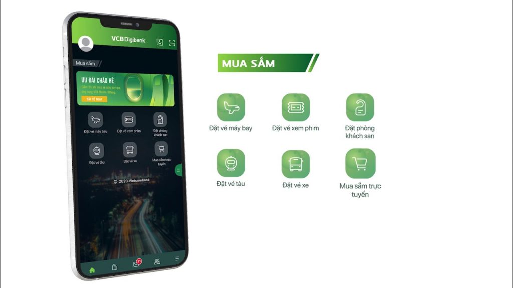Hướng dẫn đăng nhập Vietcombank Internet/Mobile Banking 