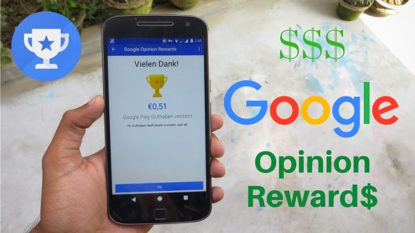Kiếm tiền thông qua Google Opinion Rewards chỉ với chiếc điện thoại di động