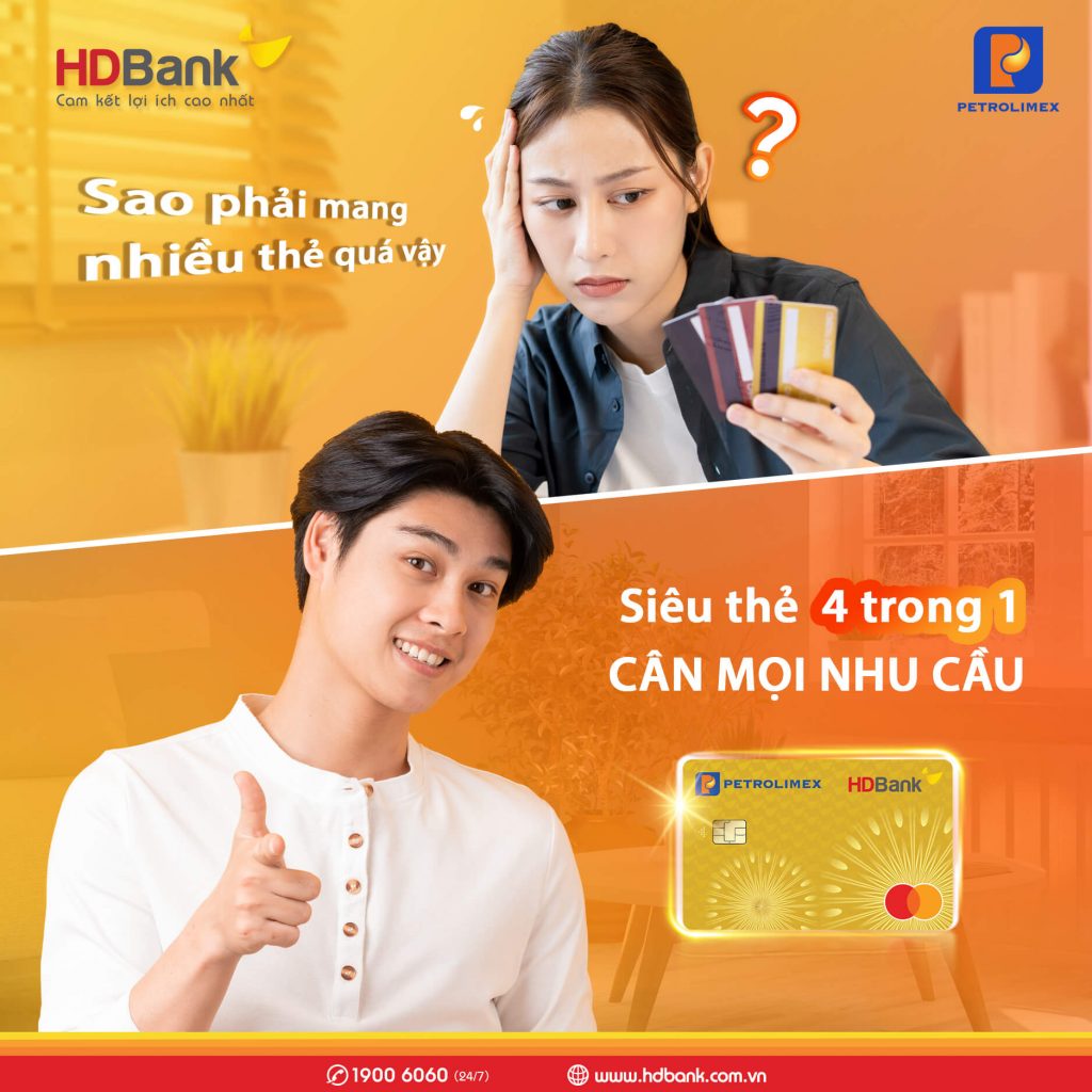 Thẻ thanh toán quốc tế HDBank