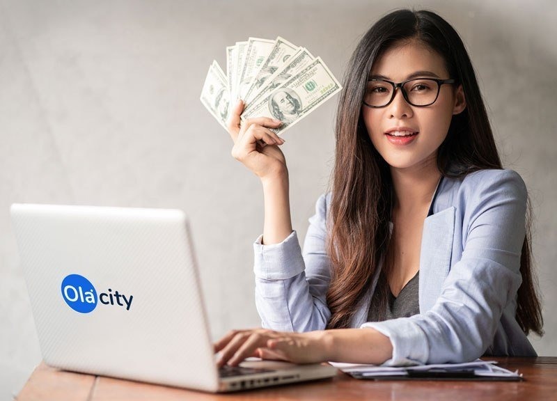 App kiếm tiền online uy tín không cần vốn Ola city