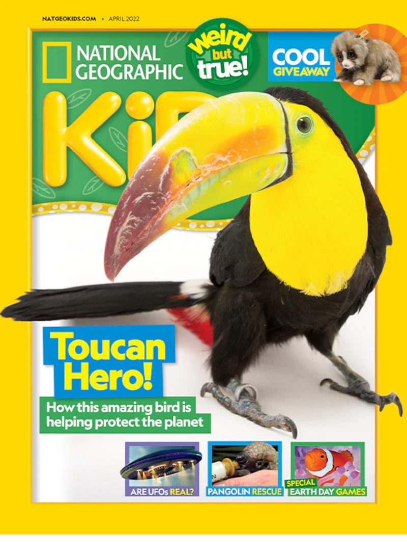 National Geographic Kids Magazine - Báo mới tiếng Anh về địa lý cho trẻ em