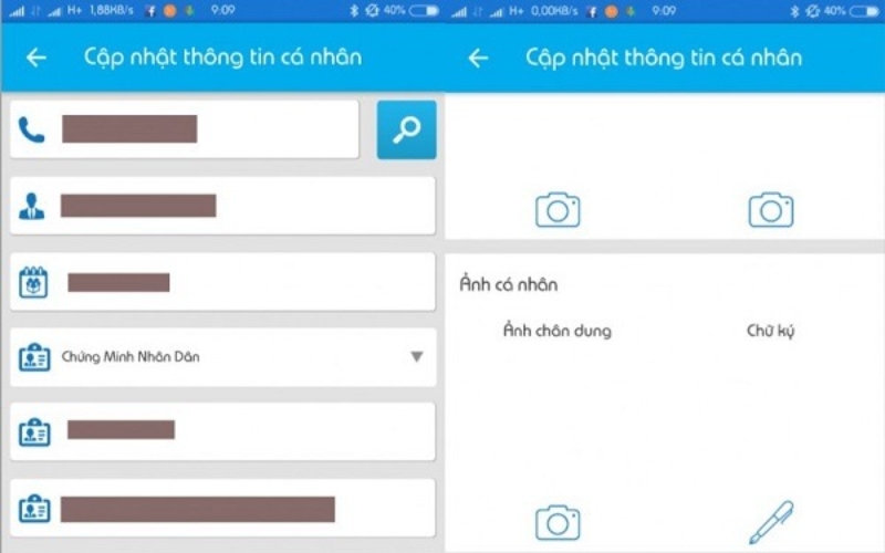 Bổ sung thông tin sim chính chủ My VNPT
