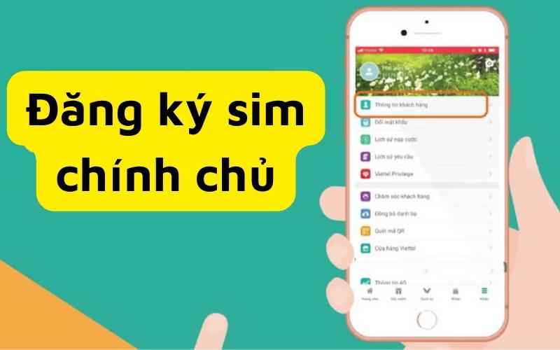 Kiểm tra thông tin sim chính chủ