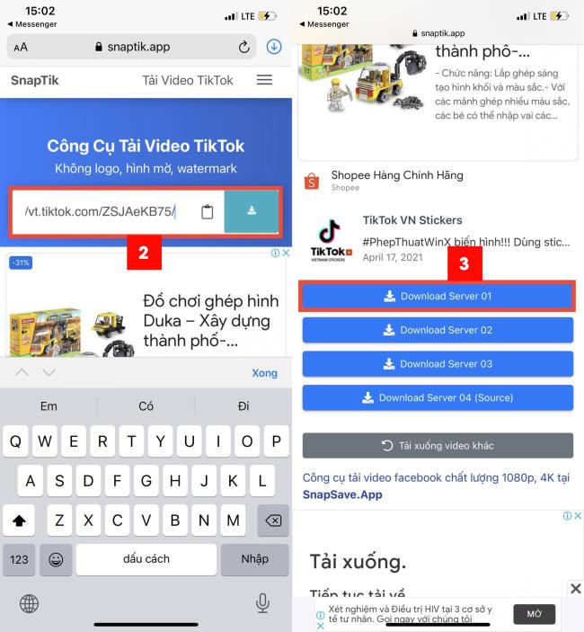 Cách tải video TikTok Trung Quốc không dính logo và ID
