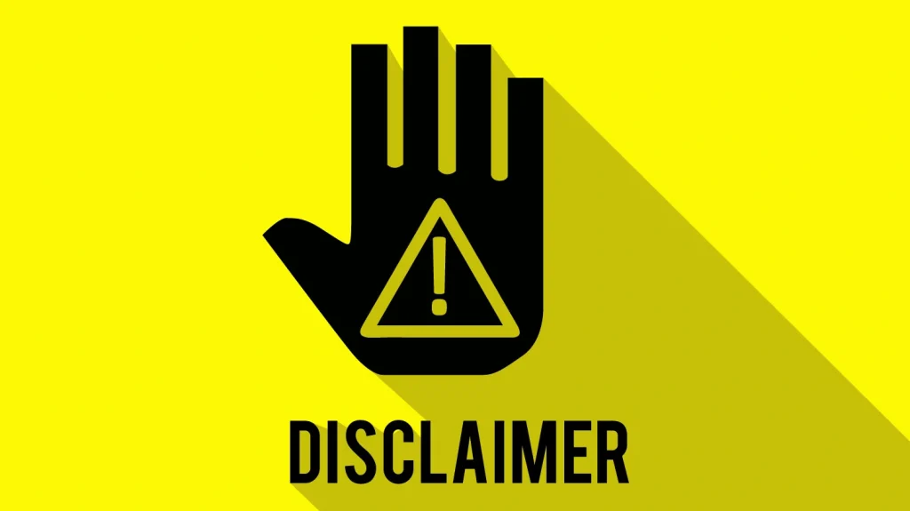 cách viết disclaimer